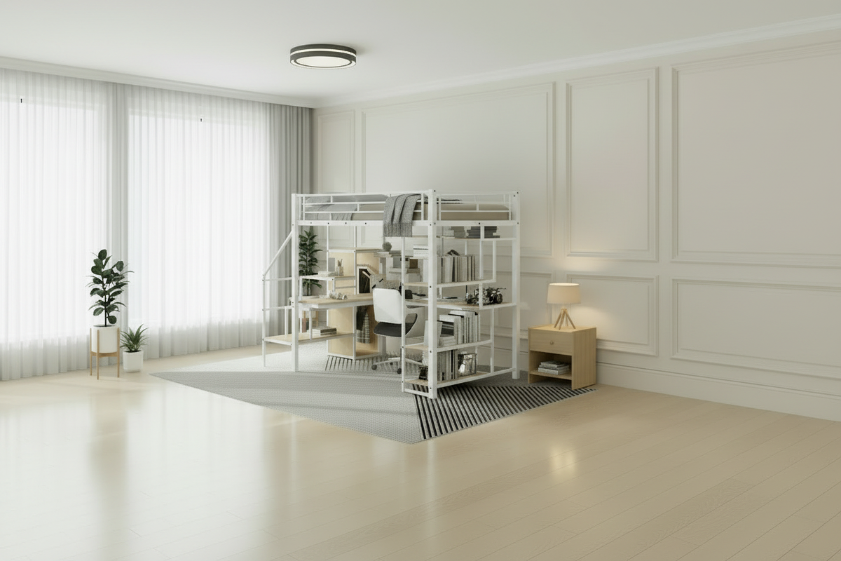 Wider right side room view
